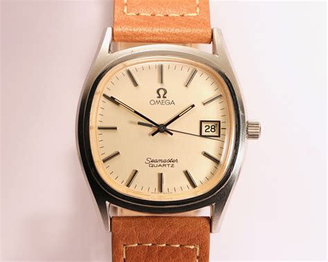 vintage omega seamaster quartz watch.